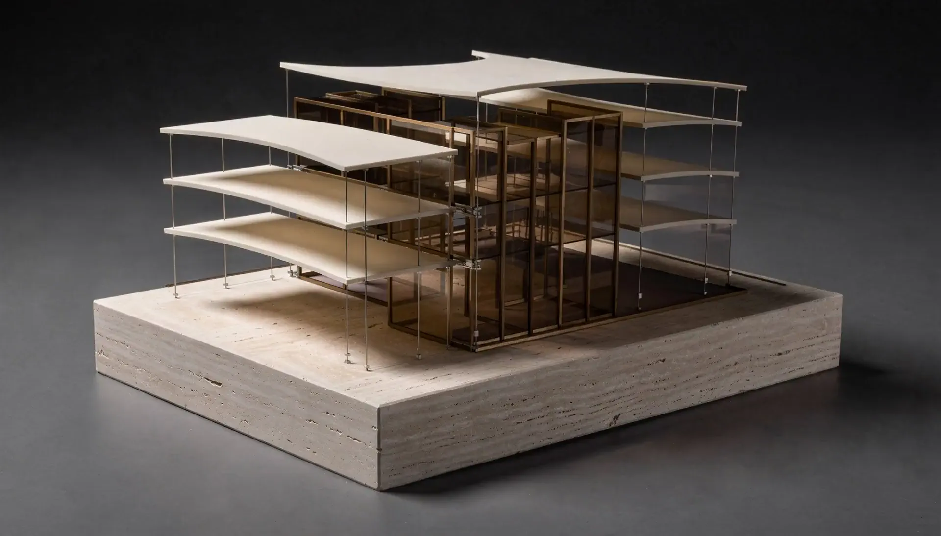 Original Shining Cloud maquette architectural concept